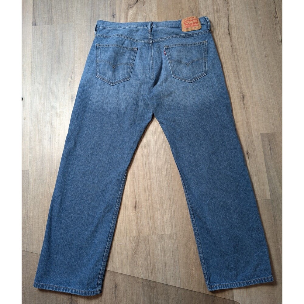Levi's 569 Size 36x30 Loose Straight Fit Jeans Whiskered 90s Normcore Skate